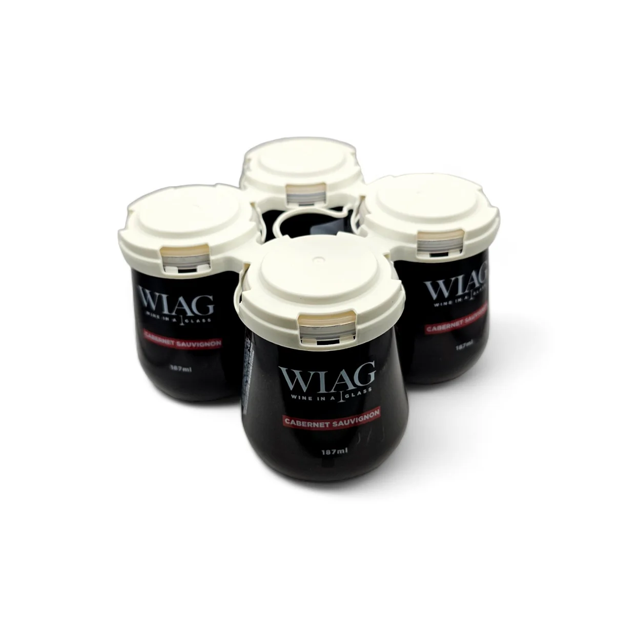 WIAG Cabernet Sauvignon 4-Pack, 187ml jars