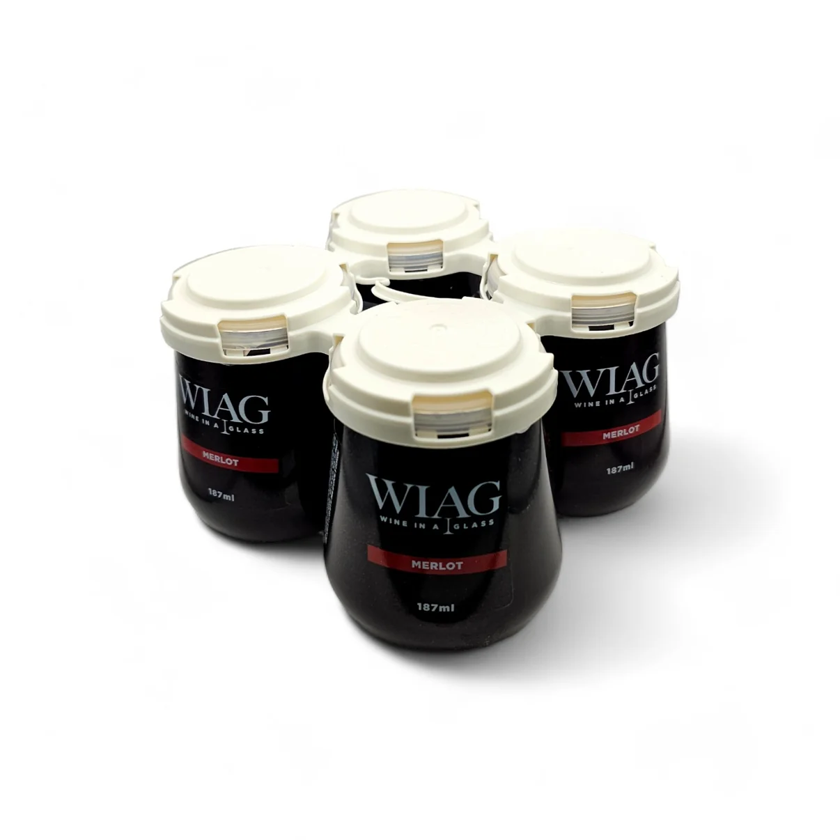 WIAG Merlot 4-Pack, 187ml jars